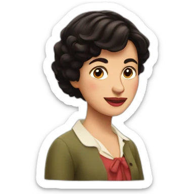 Amelie Poulain sticker