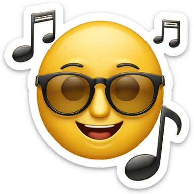 A FE!N emoji sticker