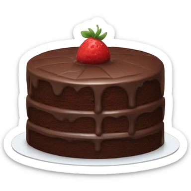 chocolate cake sticker