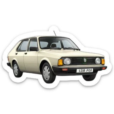 Skoda 120 sticker