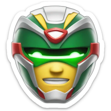 data protector power ranger sticker