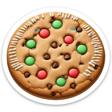 chocolate chip cookie sticker