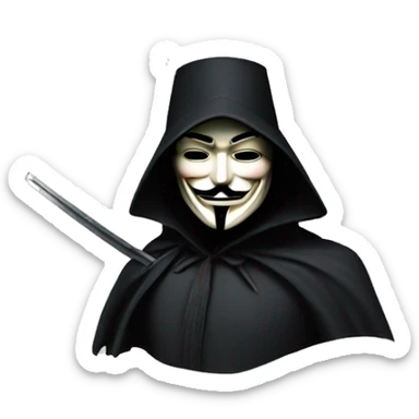 V for Vendetta sticker