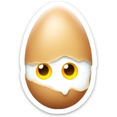 Egg sticker
