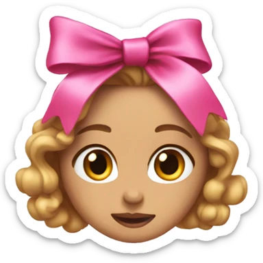 Girly Christmas present  sticker