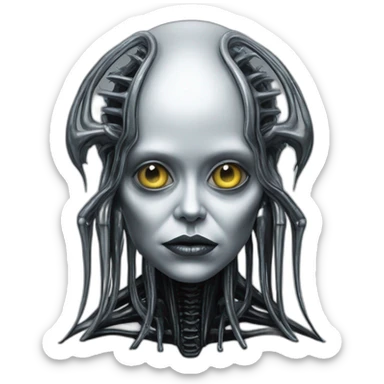 HR GIGER sticker