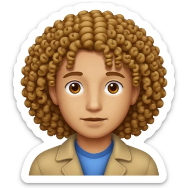 mas blaquito y con crespos sticker
