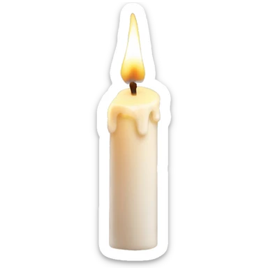 Candle sticker