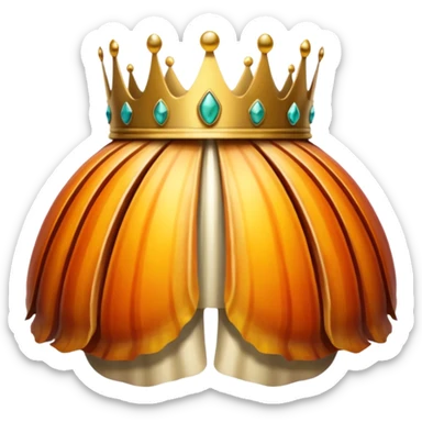 beetle shell crown artifact sticker