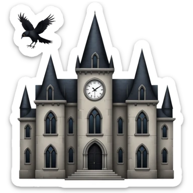 Nevermore académie sticker