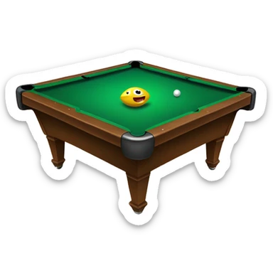 billard table sticker