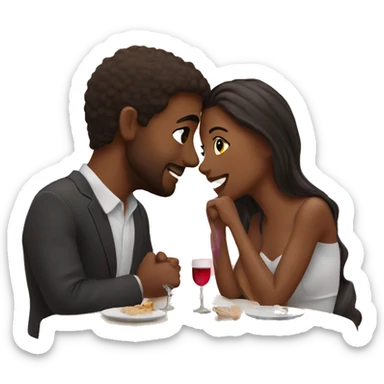 Romantic Date sticker