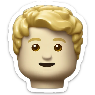 lego minifig head sticker