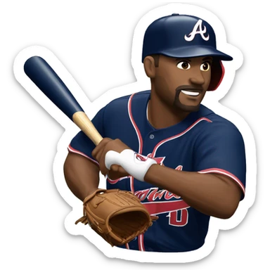 Atlanta Braves Icon as a Emjoi sticker