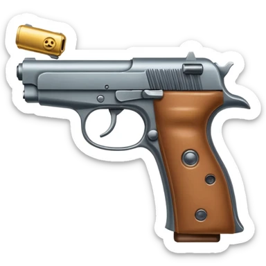 due mani messe come una pistola verso l’alto  sticker