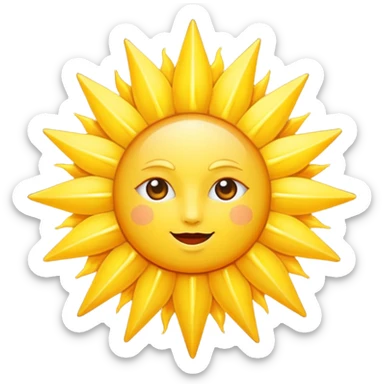 sun star sticker