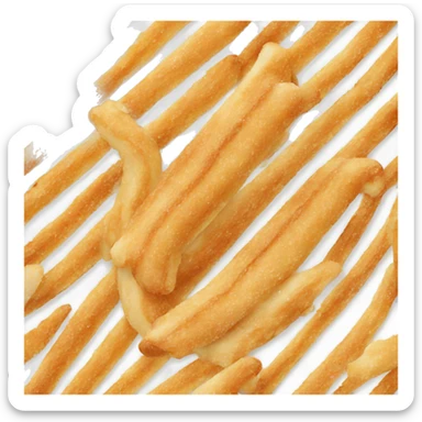filled churro sticker