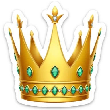 queen crown sticker