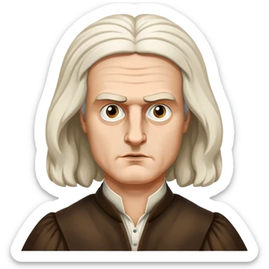 Isaac Newton sticker