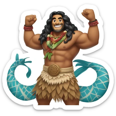 Maui singing you’re welcome sticker