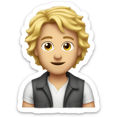 Alex not at home sticker