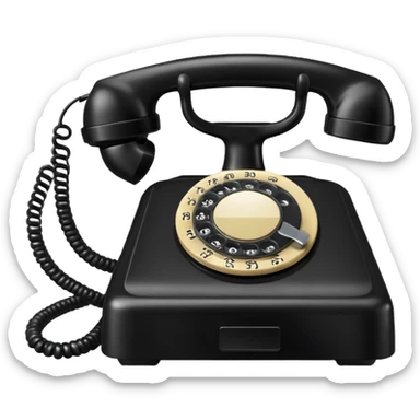 Landline Phone sticker