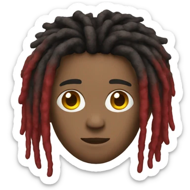 Red Dreads sticker