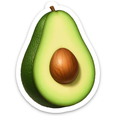 avocado sticker