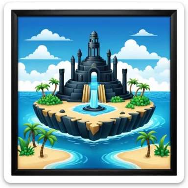 The Lost Island of Atlantis sticker