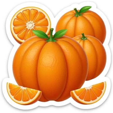Mandarin sticker