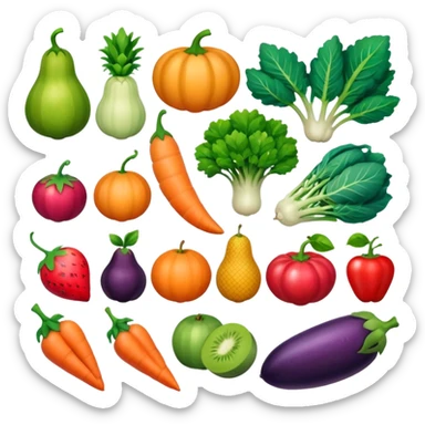 nutrition program list sticker