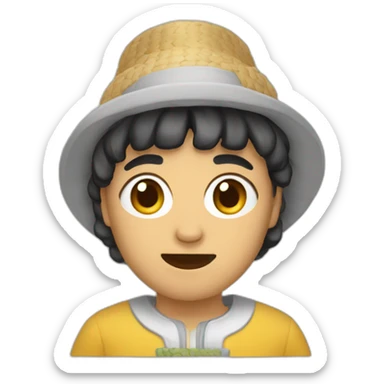 Chinela quadrada sticker