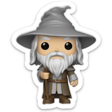 Funko pop Gandalf sticker