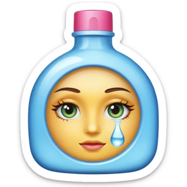 eye makeup remover, Learn the style of Apple’s iOS system emojis and convert the entire object from the photo into a 3D avatar in that style. Imitate the shape, colors, textures, and characteristic details of the object.  sticker