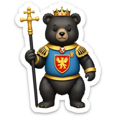 berlin city coat of arms bear sticker