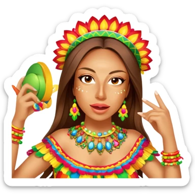 Joyful Reveler sticker