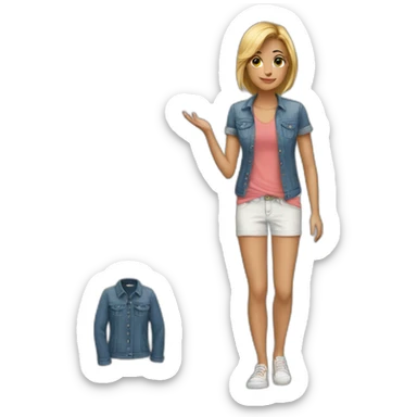 Very clothing none sticker