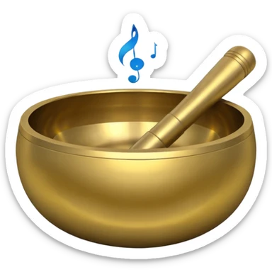 tibetan bowl sticker