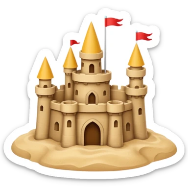 sand toy sticker
