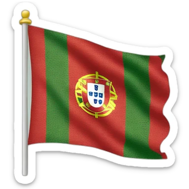 portugal flag sticker