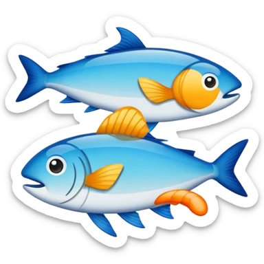 Centro del pescaito sticker