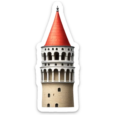 Galata tower sticker