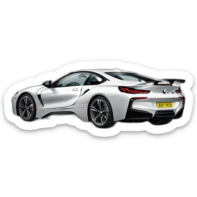 Super cars bmw sticker