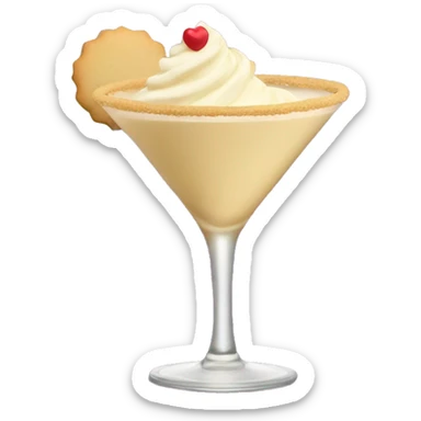 Sugar cookie martini  sticker
