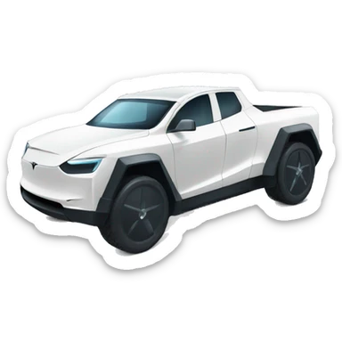 Tesla cyber truck  sticker