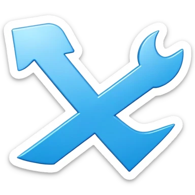 Blue check mark from roblox sticker