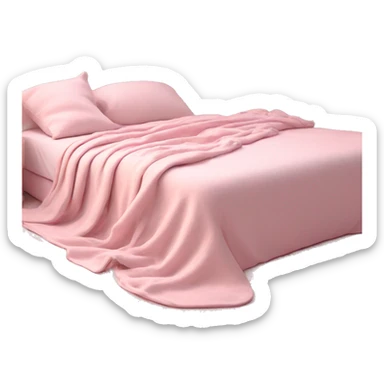 a light pink aesthetic blanket  sticker