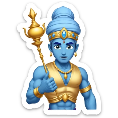 genie of the lamp sticker