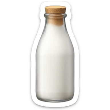 bottle of sugar sticker