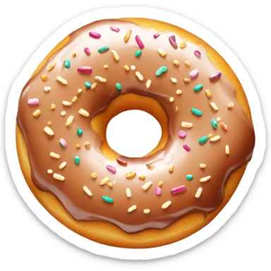 doughnut sticker